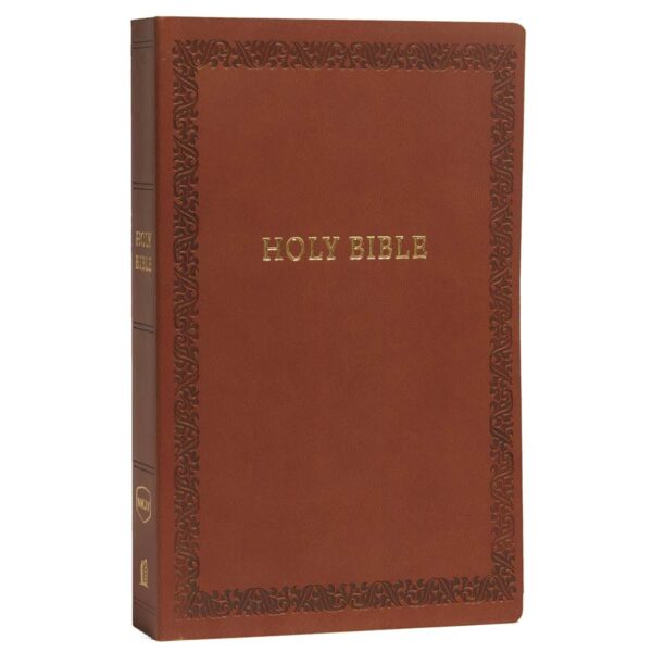 NKJV, Holy Bible, Soft Touch Edition, Leathersoft, Brown, Comfort Print
