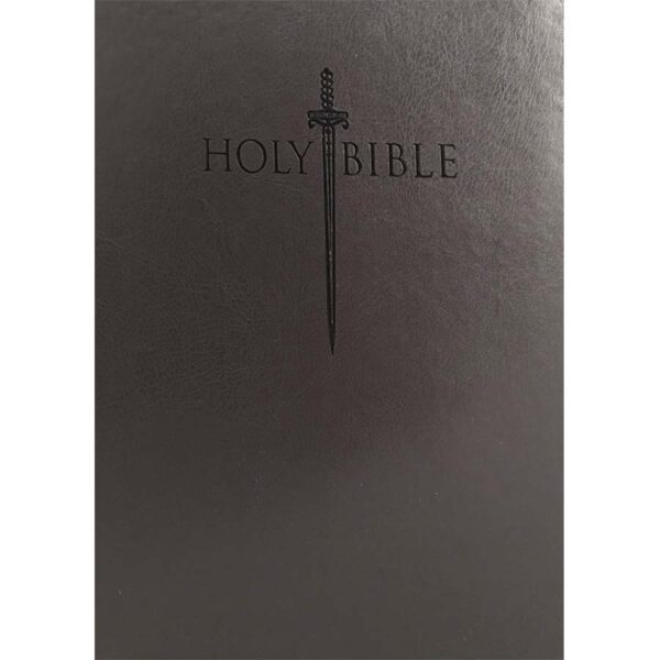 KJVER Sword Study Bible (Giant Print, Charcoal)